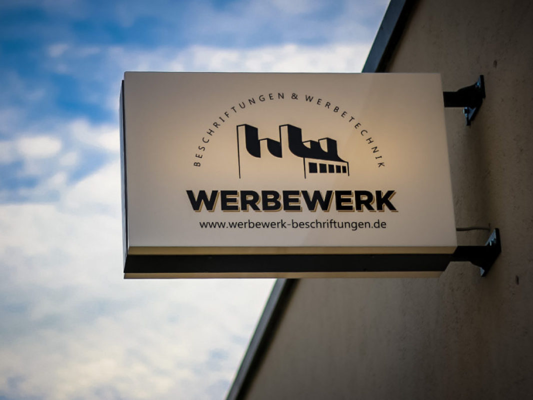 Werbewerk Beschriftungen